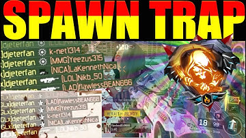 INSANE SPAWN TRAP!! 40 KILLSTREAK BO3 Best DOMINATION SPAWN TRAP (87-9)