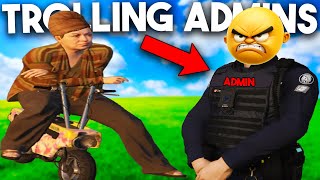 Trolling ADMINS As a Grandma In GTA 5 RP