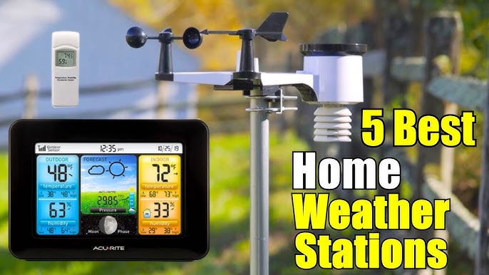 Ambient Weather WS-2000 Estación Meteorológica WiFi, monitoreo en tiempo  real por internet y alertas, plataforma web, registrador de datos con  tarjeta microSD – Tecnoindustry