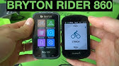 Bryton Rider 860 (quick look) - YouTube