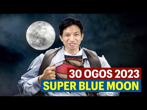 Super Blue Moon pada Ambang Merdeka