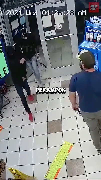 Perampok Salah Sasaran‼️