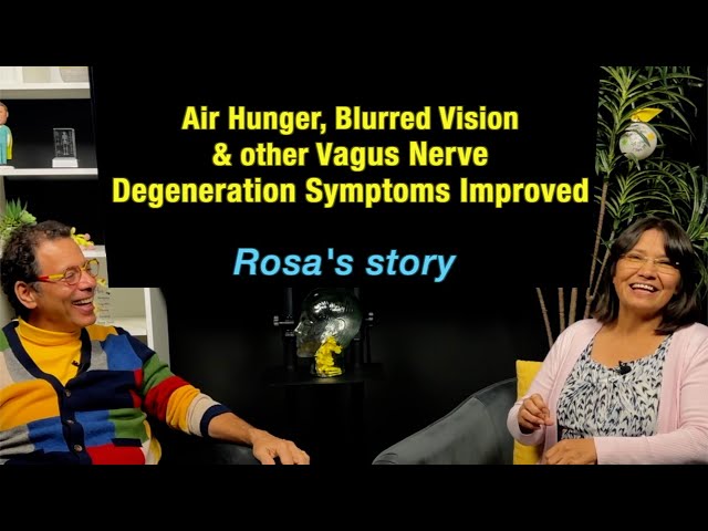 Trapped in a body that didn't work- blurry vision, air hunger, tinnitus, and more- Rosa's story class=