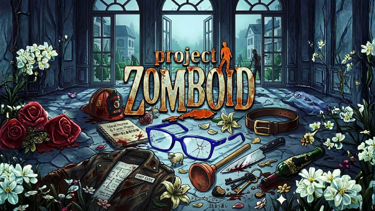 【Project Zomboid 42 unstable】2. シェフ エッシー [ゆっくり実況]