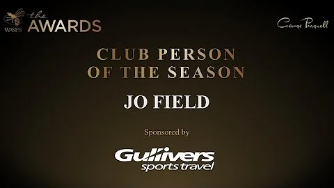 Jo Field - Club person of the Year 2016/17