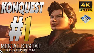 Mortal Kombat: Deception (4K) | Konquest en Español | Parte 1 |