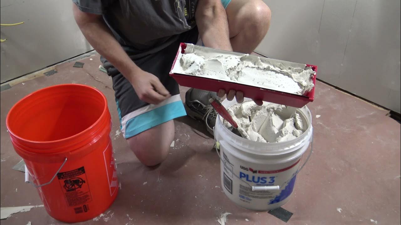 How To Thin Drywall Compound For Beginners YouTube
