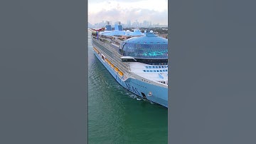 HISTORY IN THE MAKING ICON OF THE SEAS OFFICIAL SAILING FROM MIAMI