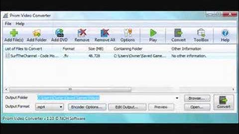 How to convert videos with Prism Video.....