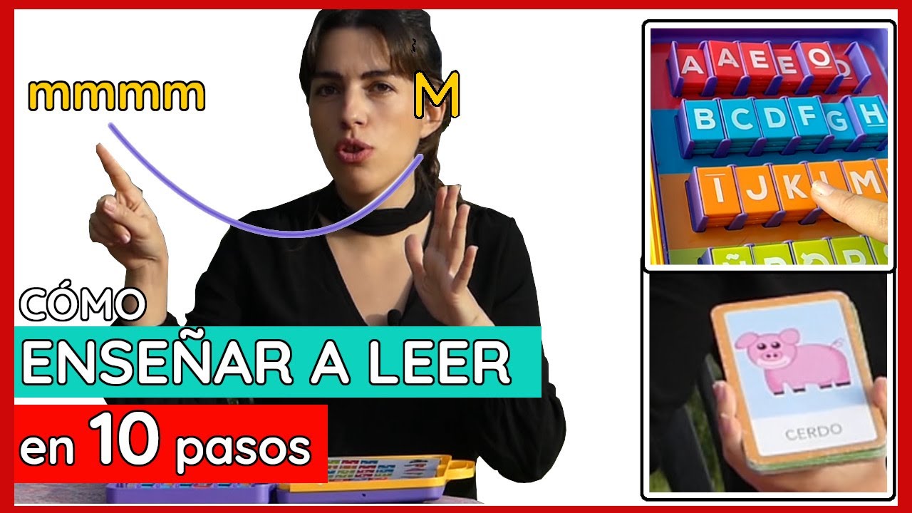 👩🏻‍🏫 Cómo ENSEÑAR a LEER en casa | 🔟 CONSEJOS | Método fonético