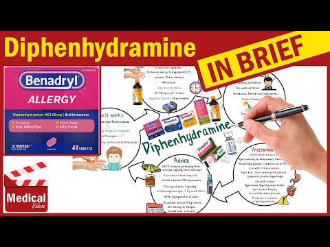 Diphenhydramine Hydrochloride ( Benadryl ): What is Diphenhydramine? Uses, Dosage & Side Effects