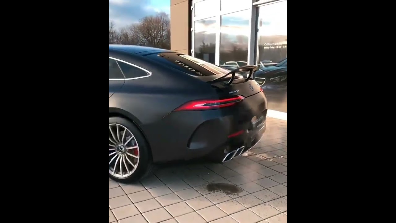 Roaring Symphony: Mercedes GT63 Exhaust Sound Showcase 