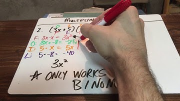 Multiplying Polynomials: Distributing, FOIL, Tables, Vertical Format
