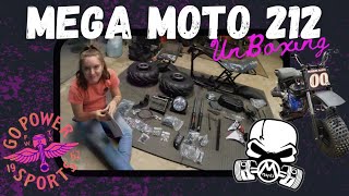 MEGA MOTO 212 Unboxing and Assembly with the Mini Bike Misfits. Go power sports megamoto 212 pro kit Mega Moto Part 7 Final Assembly