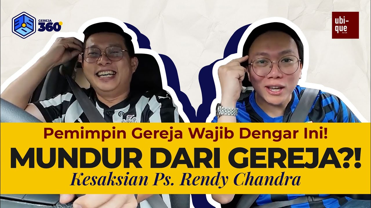 “Ketika Pelayanan Jadi Luka: Belajar Taat di Tengah Konflik Gereja” 😔 (ft. Ps. Rendy Chandradinata)