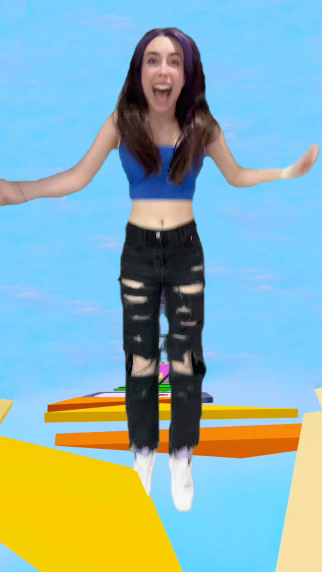 JUGANDO UN OBBY POR PRIMERA VEZ EN ROBLOX