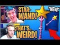 Streamers React to the *NEW* "Star Wand" Pickaxe! *RARE* - Fortnite Best and Funny Moments