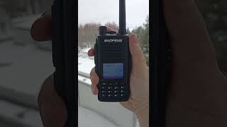 Проверка #Dmr Узла На Расстоянии 28.5 Км. Станция #Baofeng #Dm1702 #Ham #Радиолюбитель