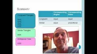 Geometry - Similar and Congruent Triangles