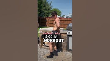 Dumbbell only TRICEP WORKOUT!