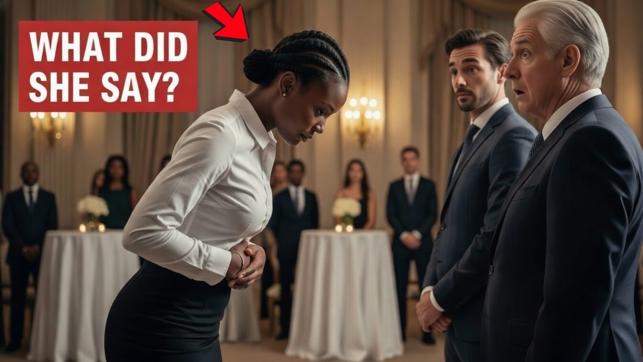 Shy Black Waitress Greets Billionaire CEO’s Sicilian Father - Her Dialect Freezes the Room