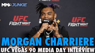 Morgan Charriere Prepared for Vast Difference From Paris Crowd to Empty Apex | UFC Fight Night 240