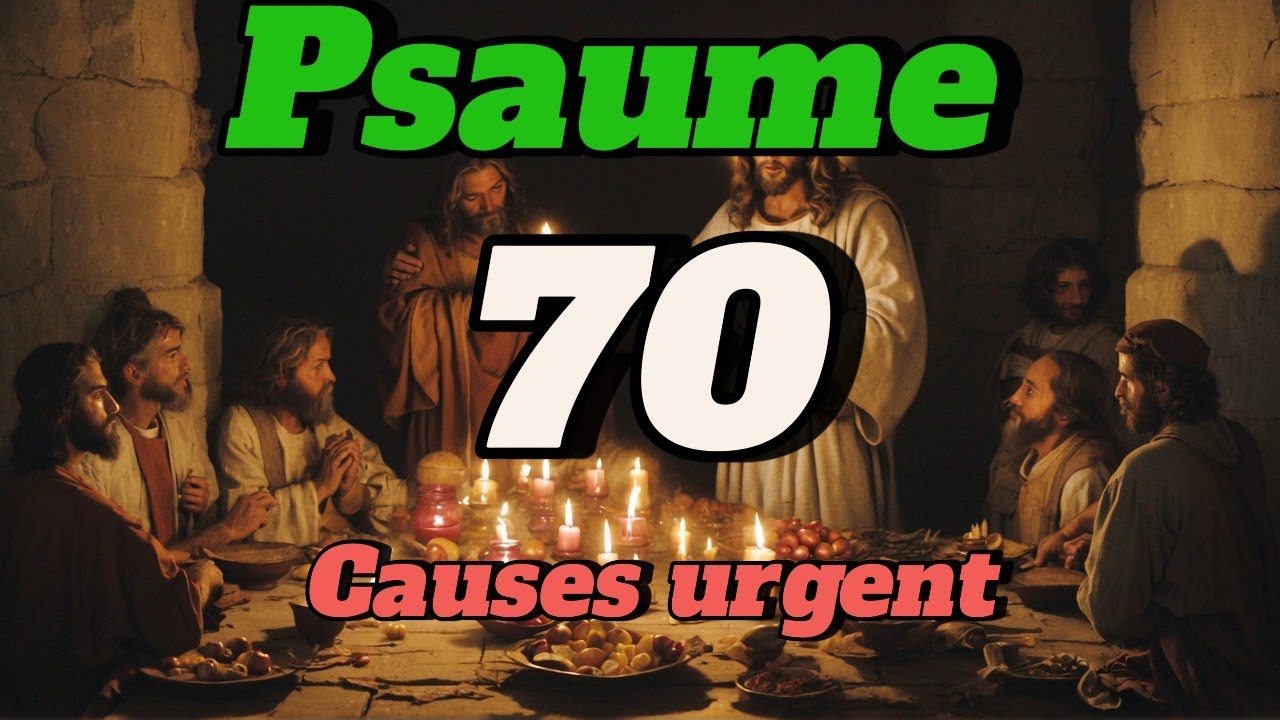 Priere pour les causes urgentes avec le psaume70