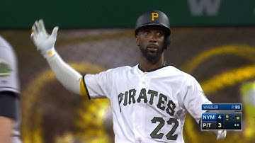 NYM@PIT: McCutchen drills an RBI double down the line