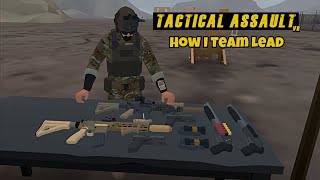 Tactical Assault VR Team Leading #tacticalassaultvr
