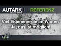 Viel Eigenenergie im Winter – ja das ist möglich!