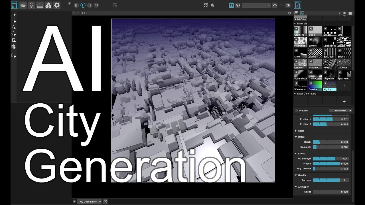 Use MadAI to generate a city ! - YouTube