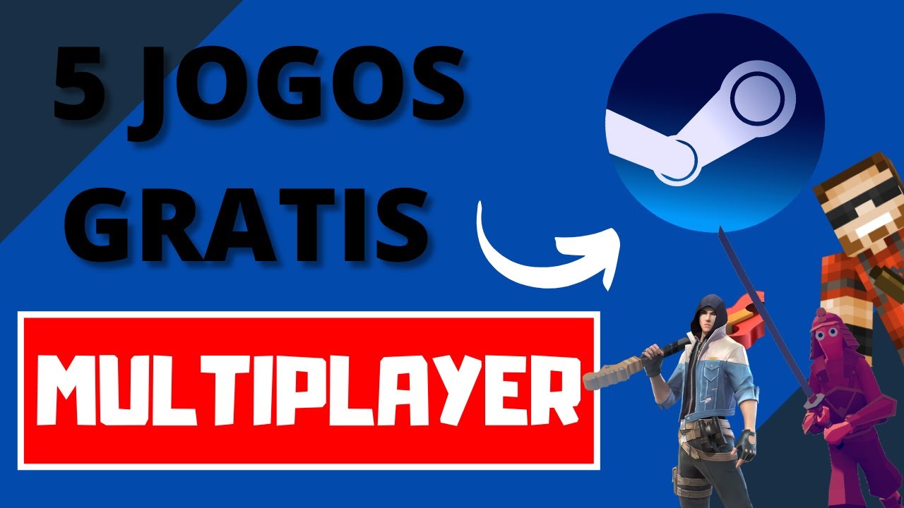 5 JOGOS GRATUITOS PARA VOCÊ JOGAR COM SEUS AMIGOS!!!(STEAM)(PC) 