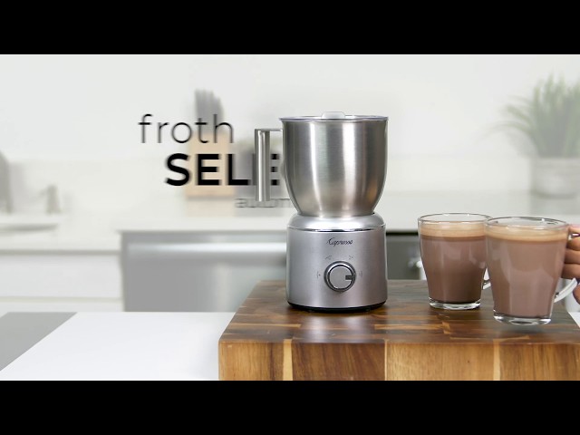 Capresso Automatic Milk Frother/Hot Chocolate Maker Froth Select – Silver  209.05