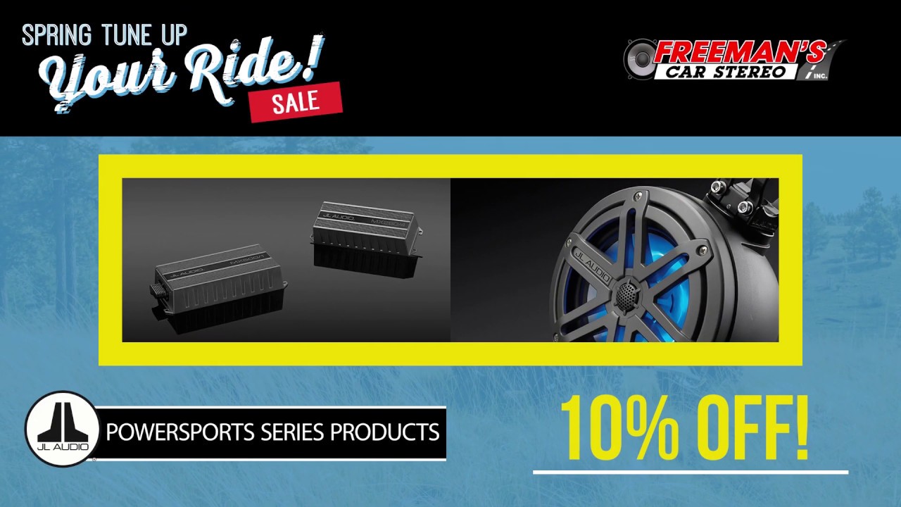 Spring Tune Up Sale at Freeman's Car Stereo 2019 YouTube