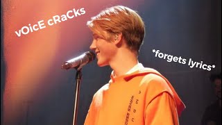 Ruel stage fails &amp; funny moments