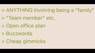 Red Flags When Joining a Company | 4chan greentext
