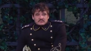 Pedro in his theatre era 🎭