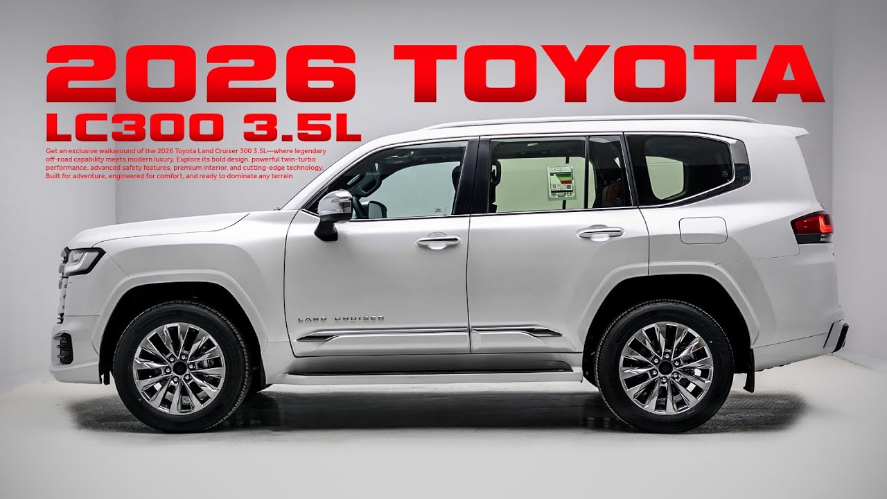 NEW 2026 Toyota Land Cruiser LC300 - Complete Interior and Exterior Tour