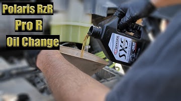 How To Change The Oil In Your Polaris RzR Pro R - UTV Action