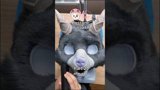 Making possum fursuit Part 2