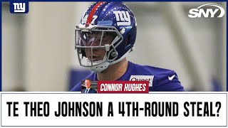 Nfl Insider On Giants Potential Fourth-Round Gem Te Theo Johnson Sny