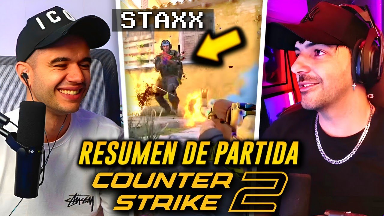 STAXX vs NEXXUZ y los ARKEANOS en COUNTER STRIKE 2 (RESUMEN DE PARTIDA - MEJORES MOMENTOS)