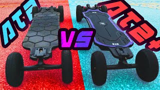 Wowgo AT2 VS AT2 Plus | Electric Skateboard Speed Tests