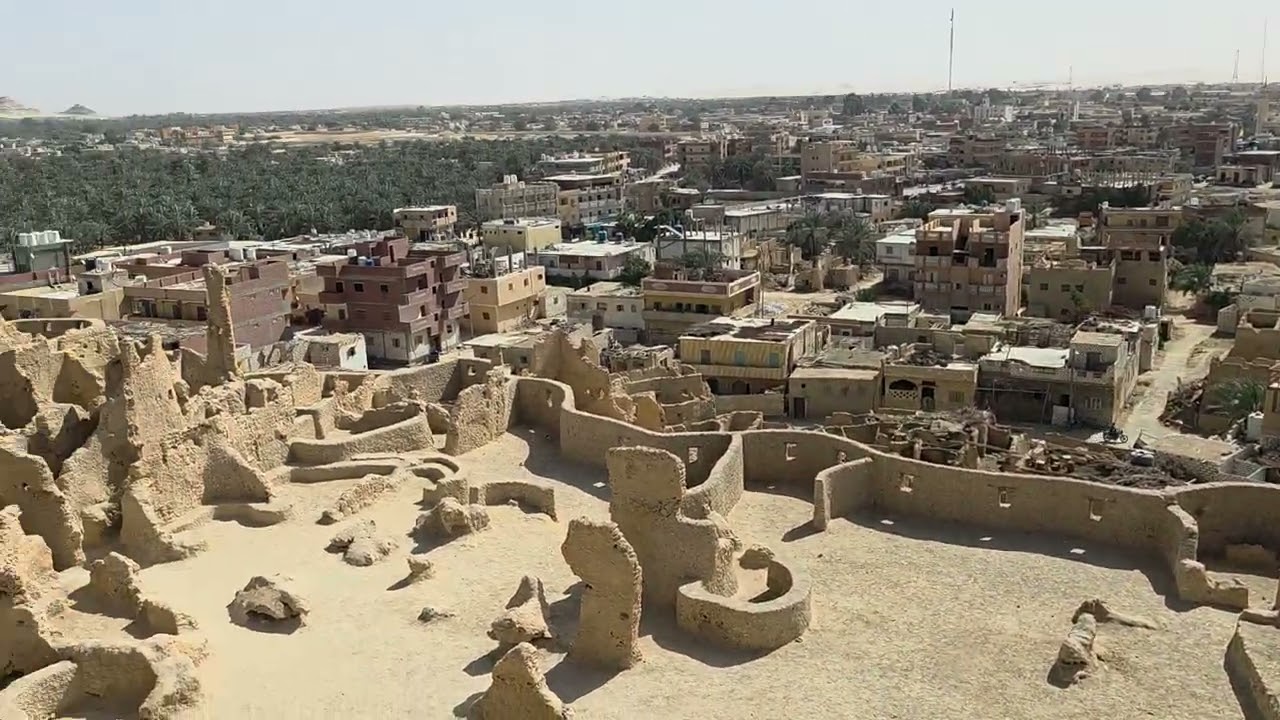 Exploring Shali Fortress in Siwa Oasis 🏜️ | Desert Mud City