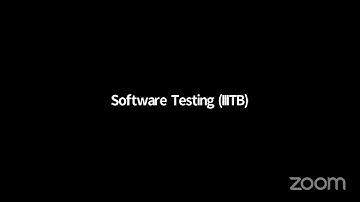 Software Testing (IIITB)