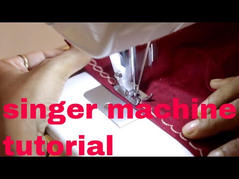 How to use singer machine, full tutorial, wonderful design, Geeta ladies  tailor