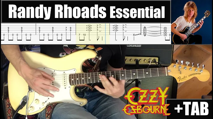 Randy Rhoads Essential Riffs + TAB