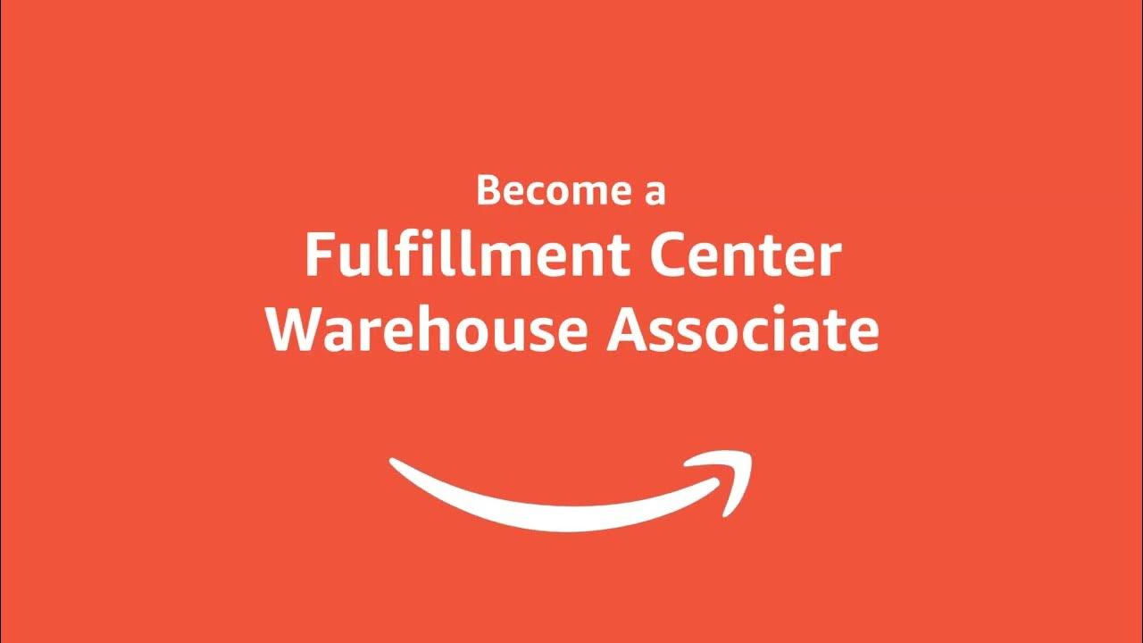 Amazon Fulfillment Centre Warehouse Associate Job YouTube