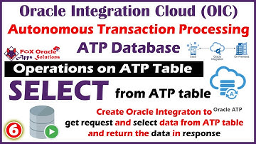 ATP - 6. Select - get data from ATP table using Select operation