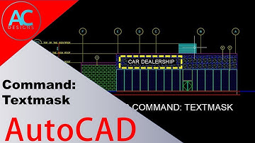 AutoCAD Command: Textmask | AutoCAD Tutorial | Tips and Tricks